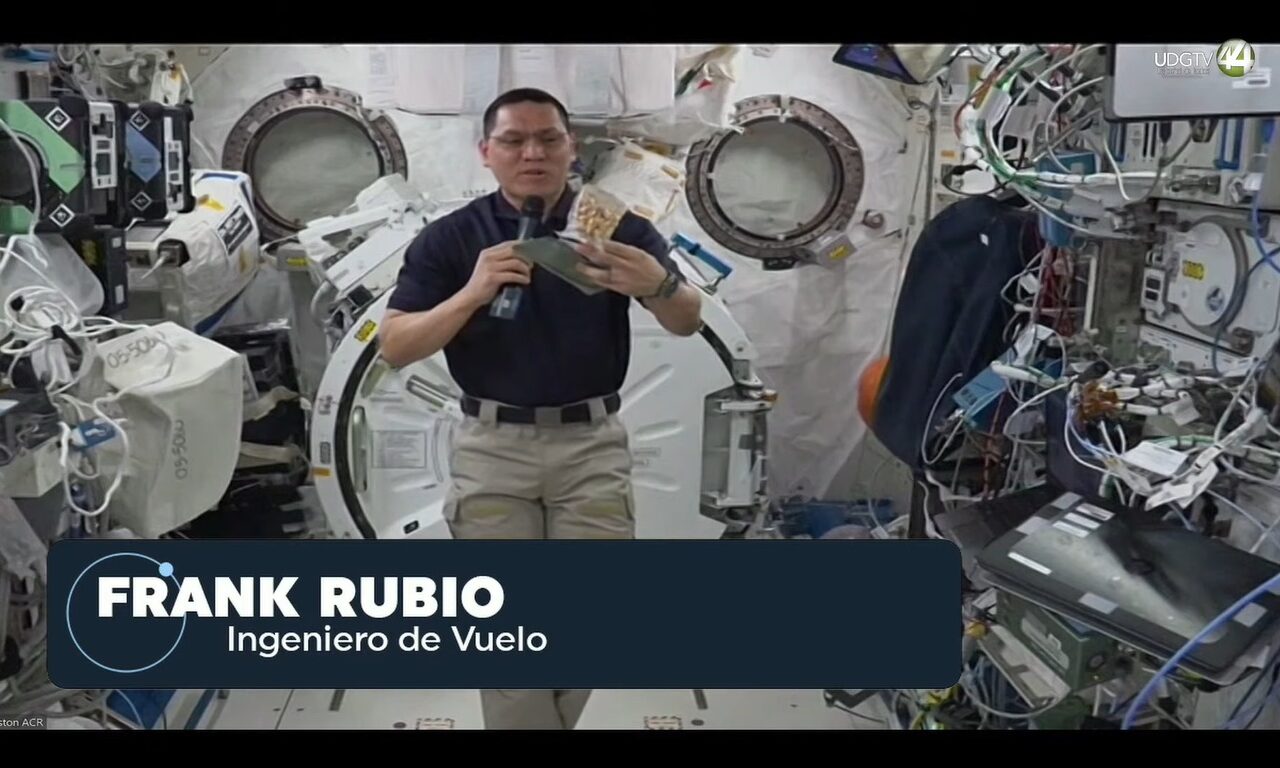 Frank Rubio el astronauta hispano que inspira a niñas y niños de