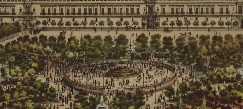 Renace Zócalo enterrado en el siglo XIX