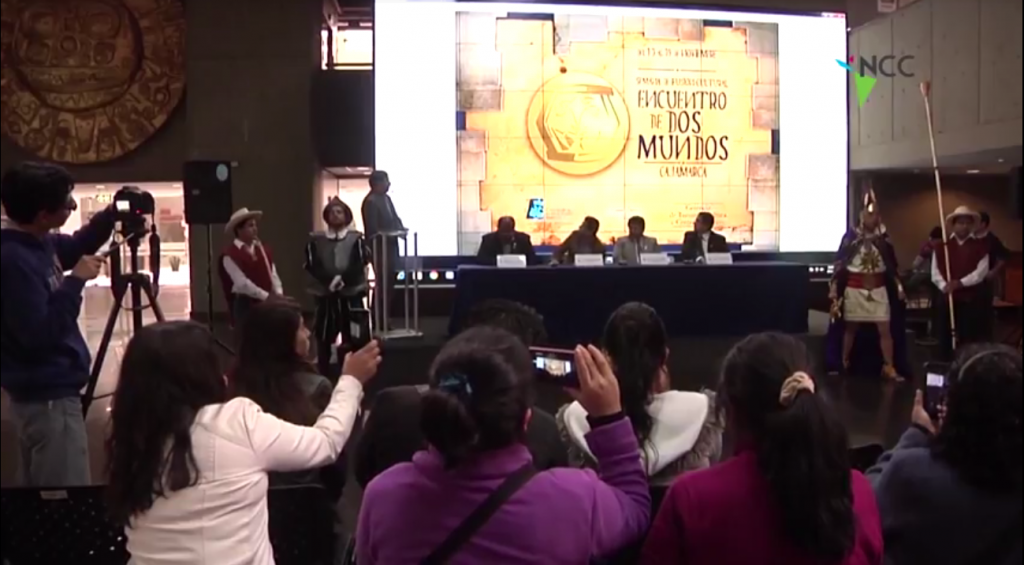 Perú: Cajamarca presentó en Lima la escenificación del "Encuentro de dos mundos"