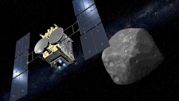 Sonda japonesa se aproxima a un asteroide para estudiar el origen de la vida