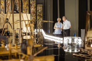Los ingenios de Da Vinci desfilan sobre la pasarela de Milán