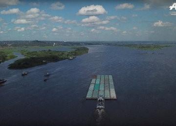 Paraguay, líder regional de la navegación fluvial