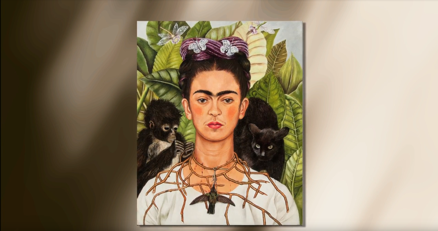 Toda Frida Kahlo cargada en el móvil