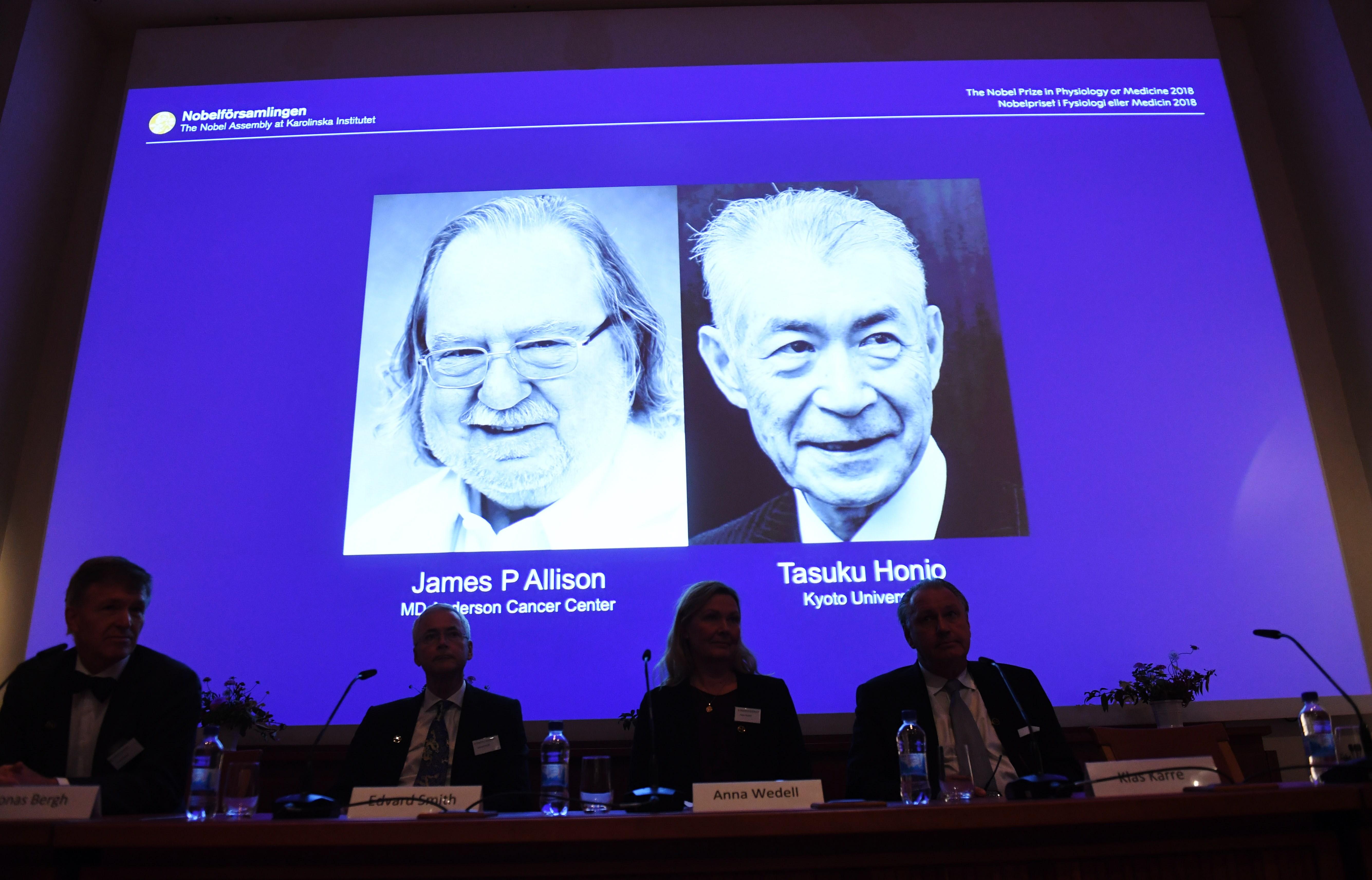 El Nobel de Medicina premia la inmunoterapia del cáncer