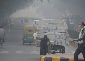 La contaminación ambiental de Nueva Delhi, la muerte a fuego lento