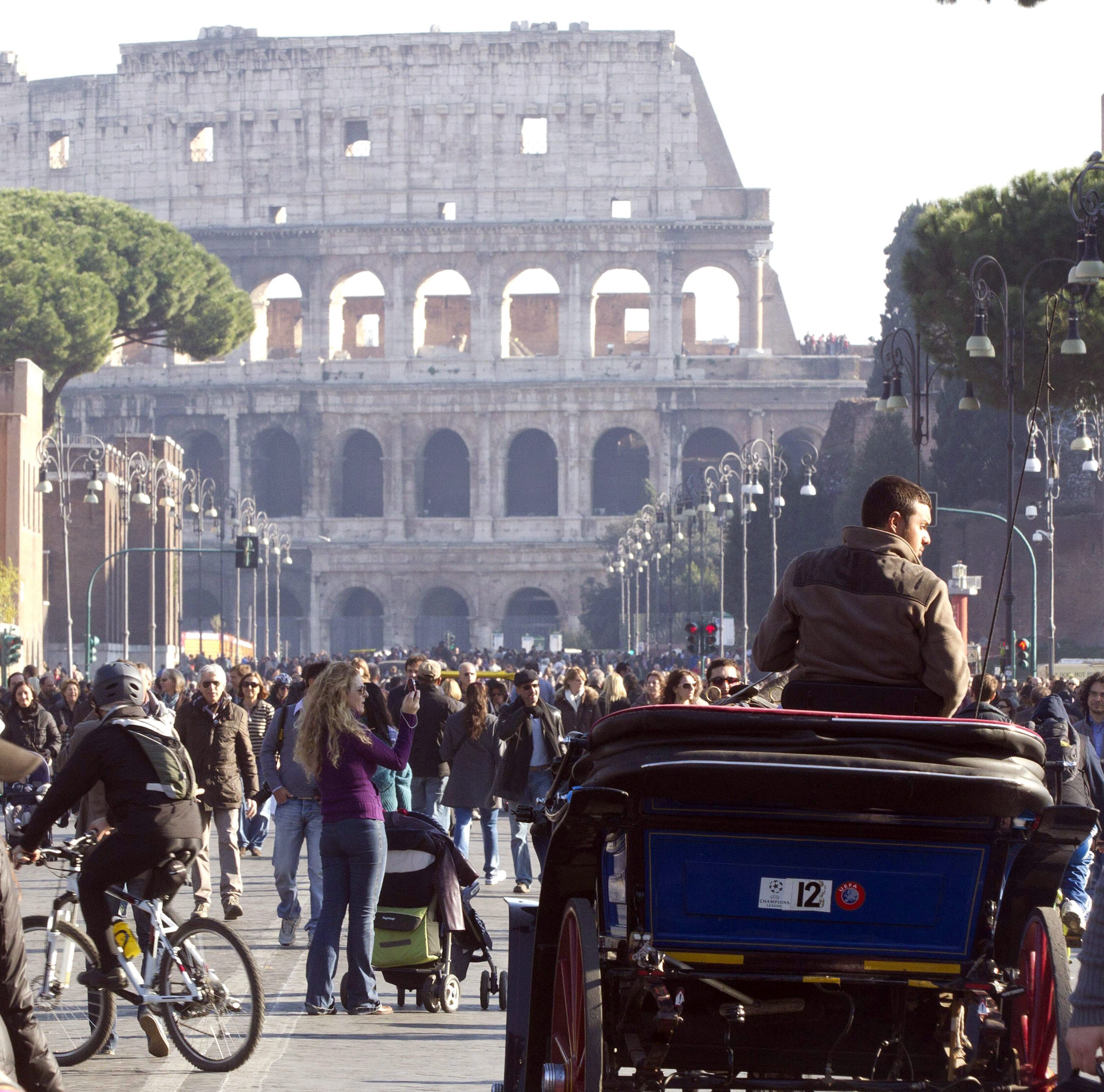 Restricciones a los automóviles más contaminantes en Roma a partir de enero