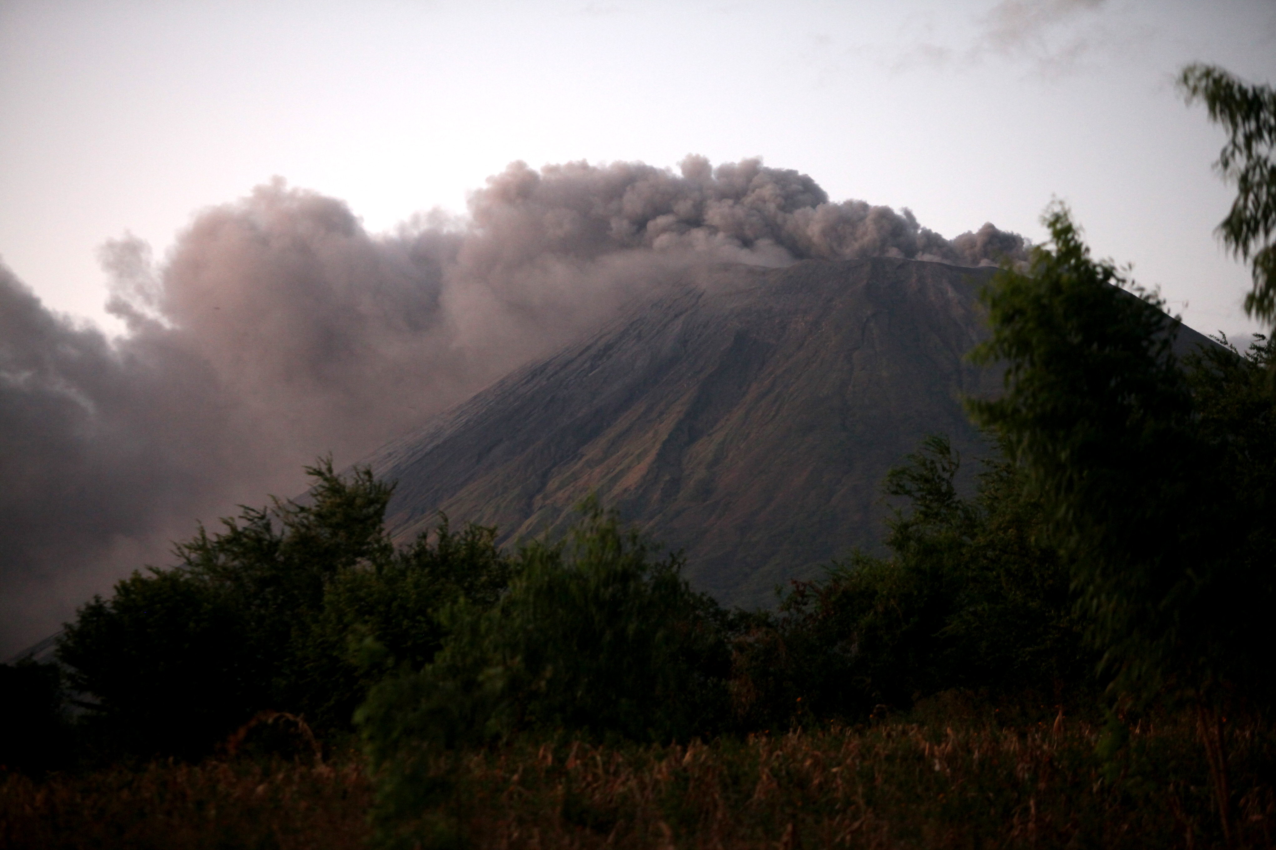 El volcán San Cristóbal aumenta su actividad sísmica