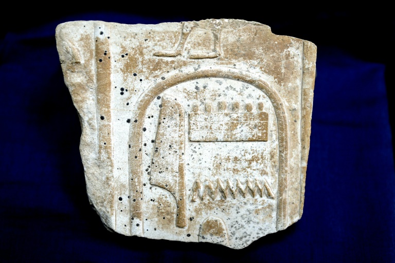 Un bajorrelieve faraónico de Karnak fue repatriado a Egipto desde Reino Unido