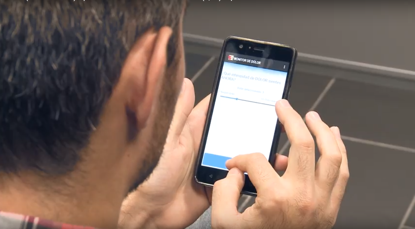Aplicación contra el dolor crónico