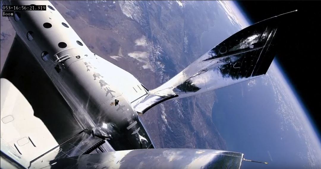 Virgin Galactic cruza la frontera del espacio acercándose ...