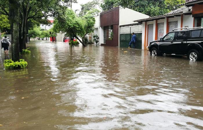 Lluvias provocan desplome de 45 casas en Bolivia