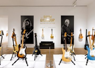 David Gilmour, de Pink Floyd, subasta algunas de sus viejas 'compañeras'