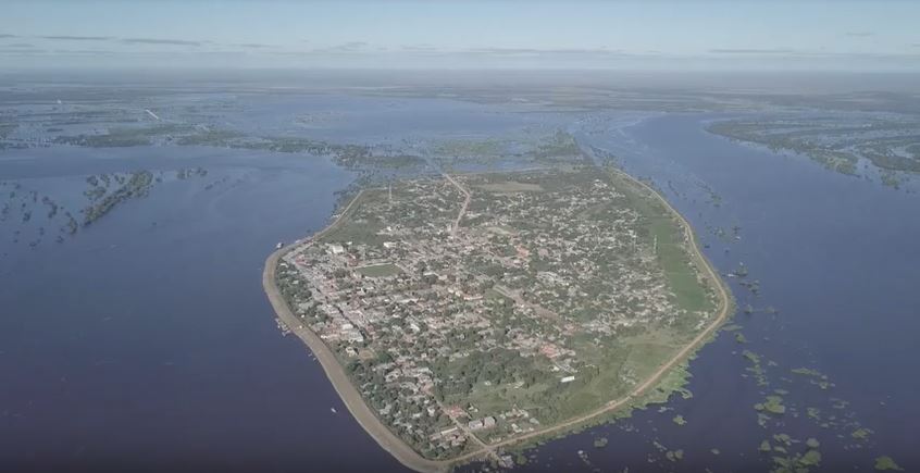 La ciudad que se ha convertido en una isla