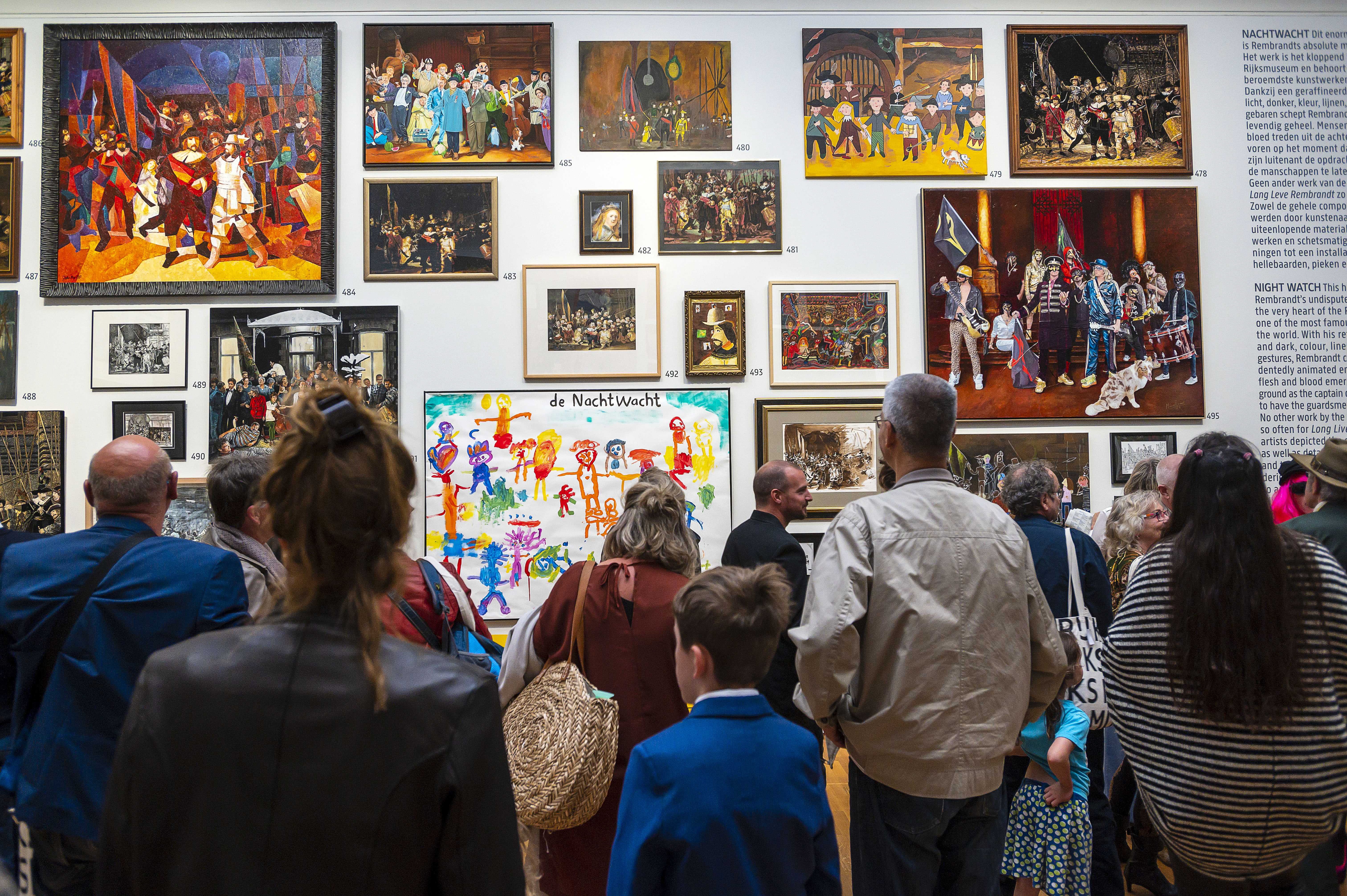 Artistas de 95 países se inspiran en Rembrandt y crean una exposición