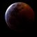 Un eclipse parcial de Luna en el 50 aniversario del Apolo 11