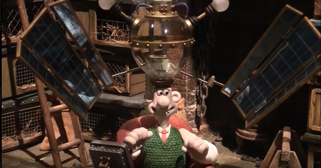 Los personajes de plastilina “Wallace & Gromit” se exponen en Lisboa