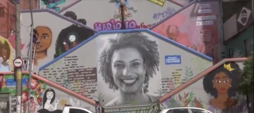 Homenaje a Marielle Franco en Lisboa