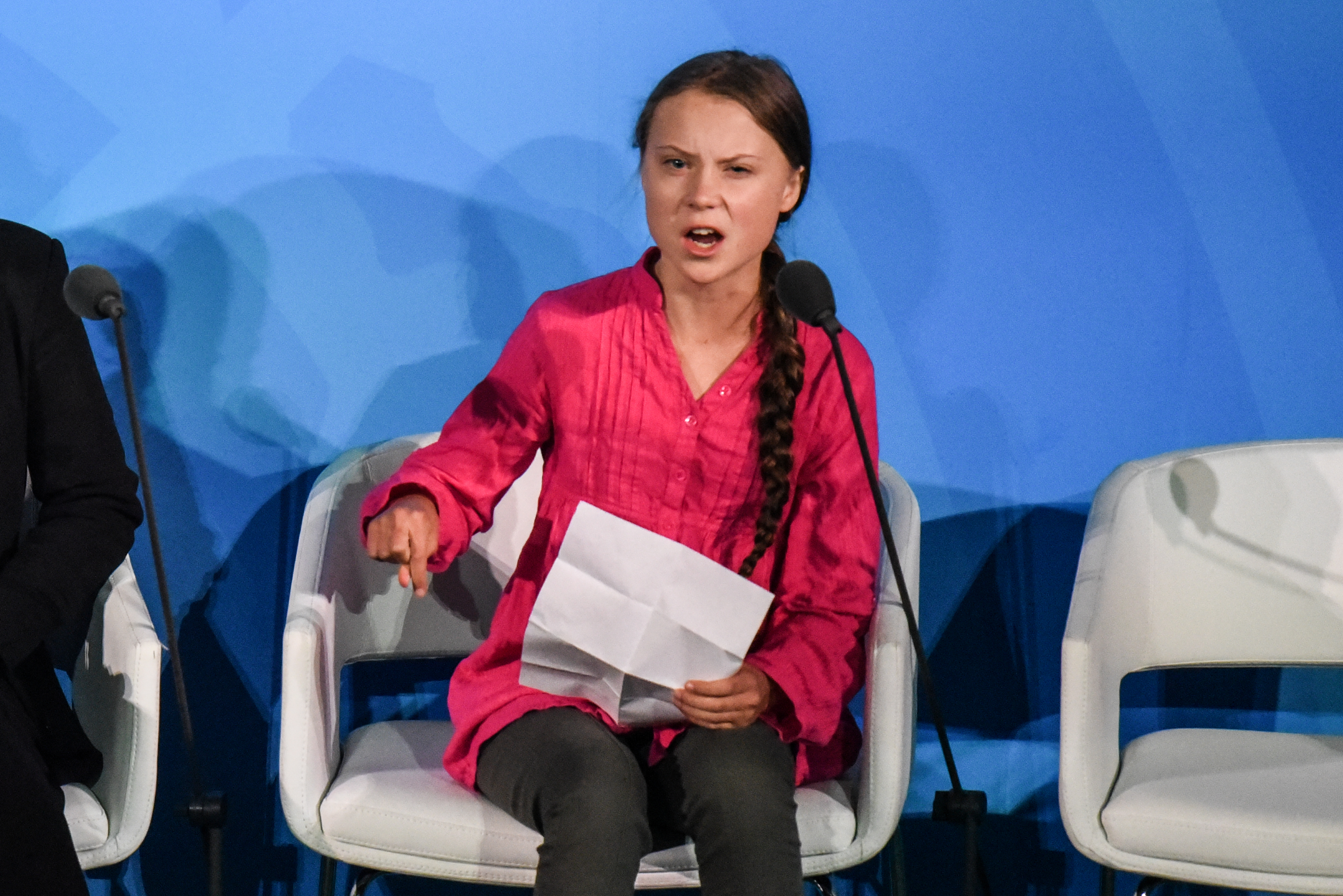 Greta Thunberg condena a los líderes mundiales en un discurso emotivo en la ONU