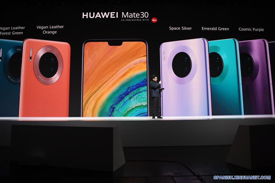 Huawei presenta Serie Mate 30 de teléfonos inteligentes