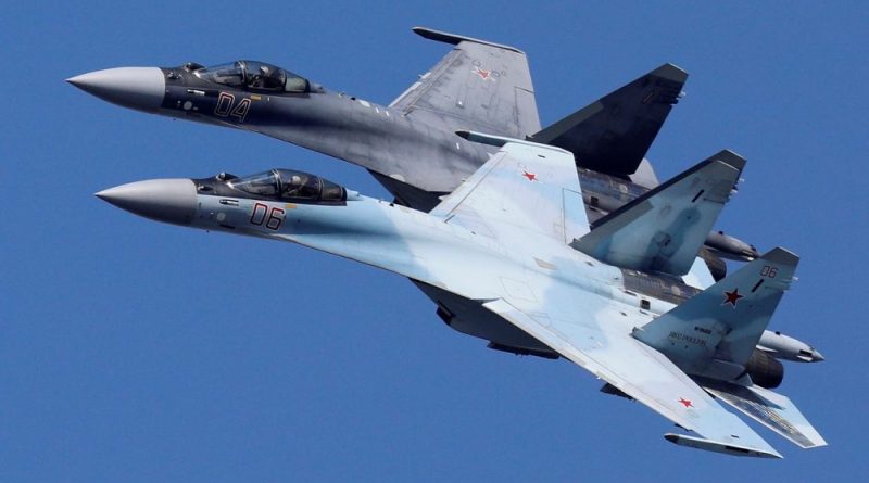 Avión ruso Su-35 participa en festival aeroespacial de Estambul