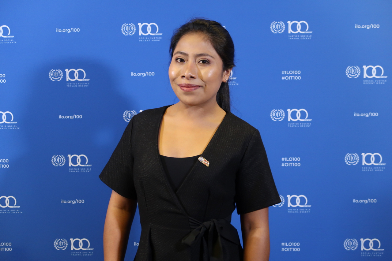 Yalitza Aparicio, nombrada embajadora de Buena Voluntad de la UNESCO