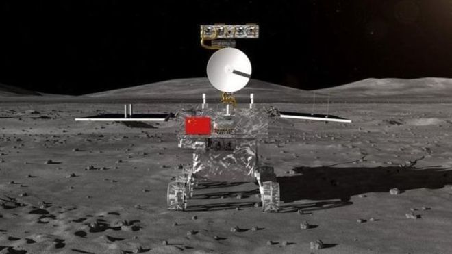 Explorador lunar de China recorre más de 300 metros en el lado lejano de la Luna