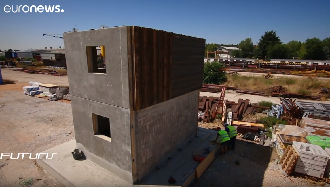 Construyen en España edificios hechos con materiales reciclados