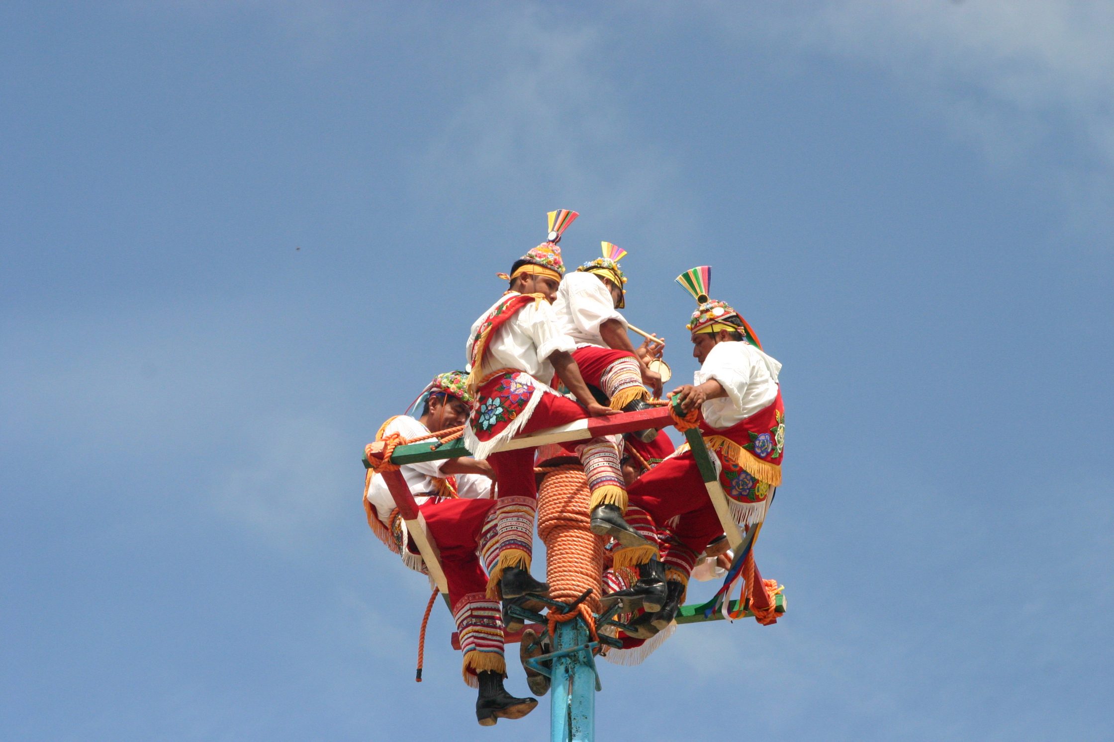 Los niños totonacas sí pueden volar