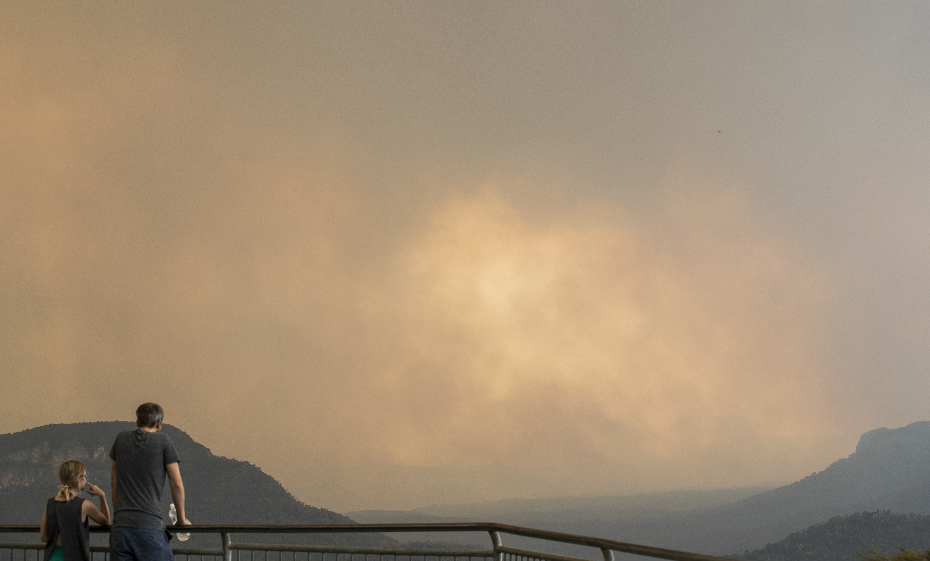 Humo de incendios en Australia llega a Uruguay