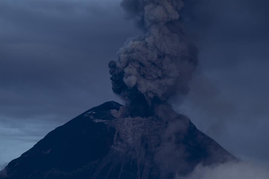 El volcán Tungurahua en Ecuador podría «colapsar»