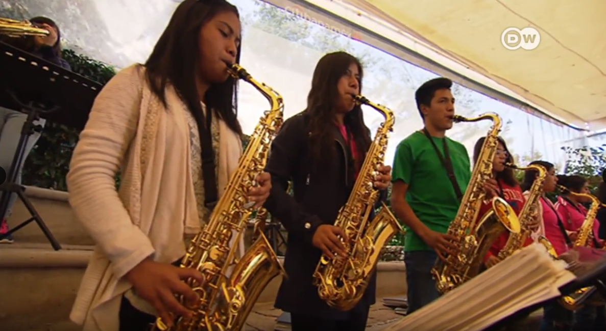 La orquesta de México para niños pobres