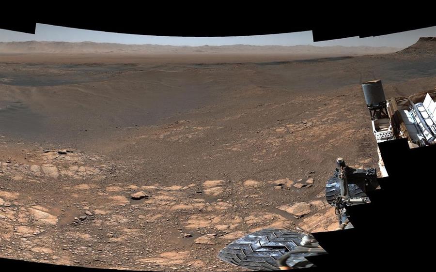 Curiosity muestra una panorámica de Marte con 1800 millones de píxeles