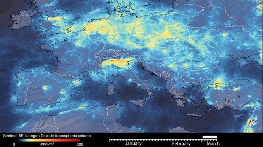 El bloqueo en Italia por el coronavirus mejora la calidad del aire