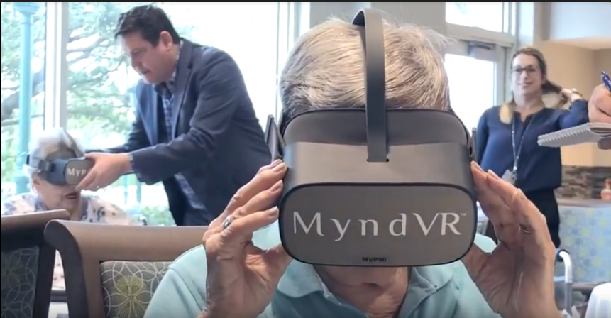 La realidad virtual, nueva gran amiga de la tercera edad en Florida