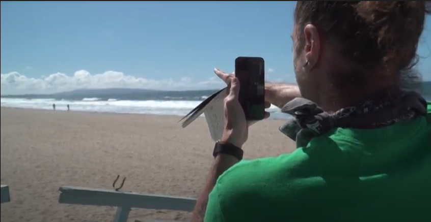 Un guía de turistas ofrece recorridos por las playas californianas a través de internet 