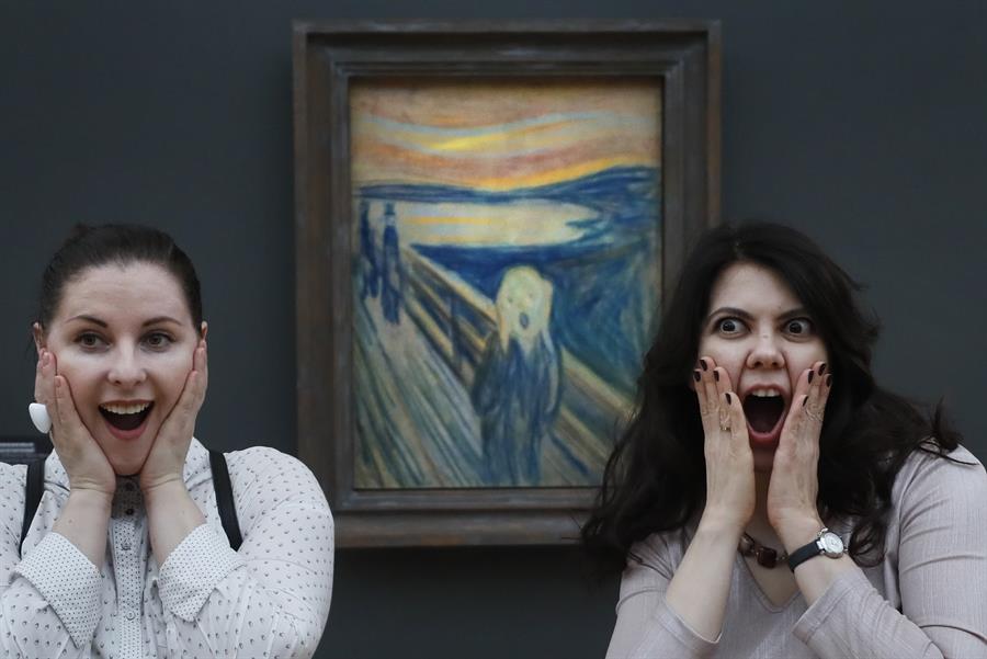 La humedad, el gran enemigo de «El grito» de Munch