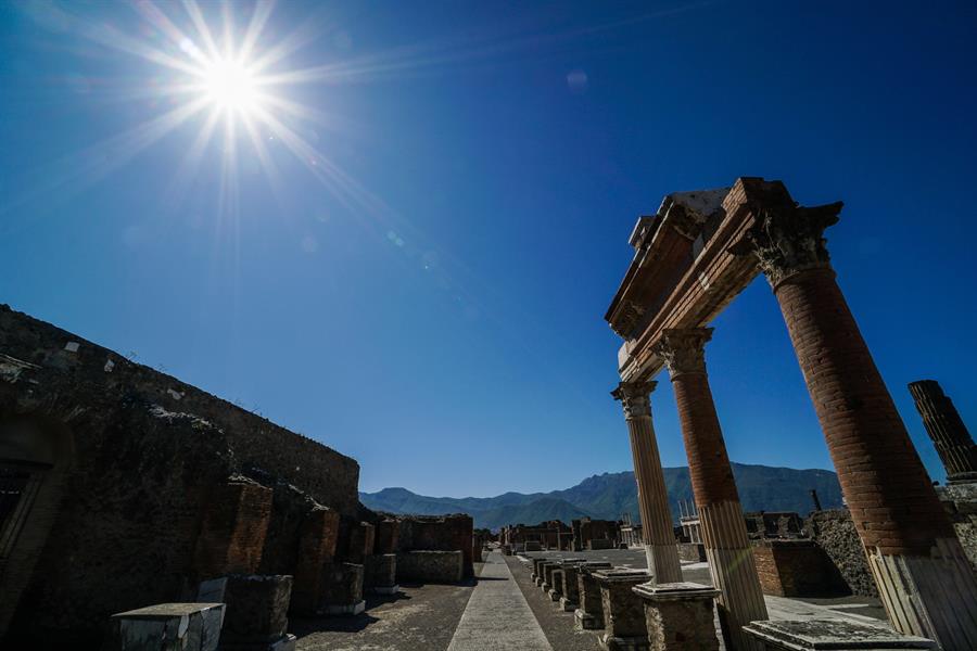 Descubierta en Pompeya una perfumería bien conservada de la época romana