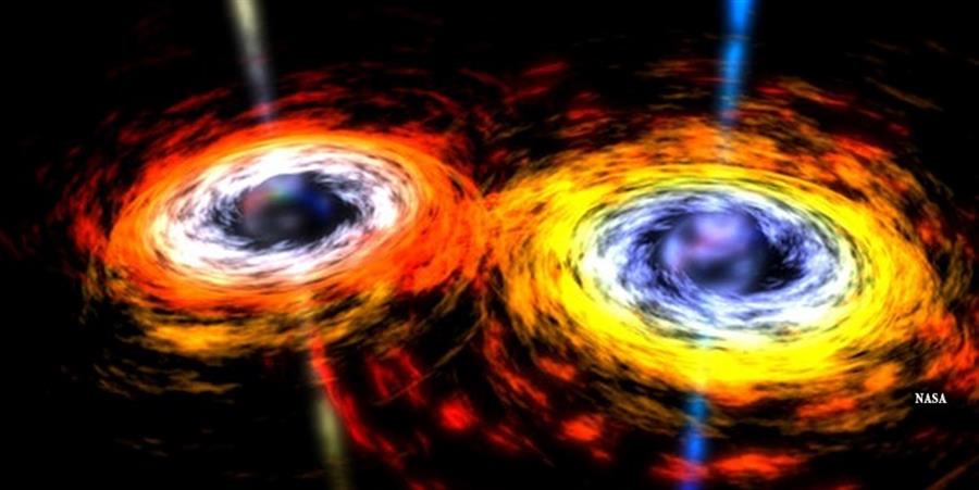 Señales de luz muy energética en once galaxias se repiten cada dos años