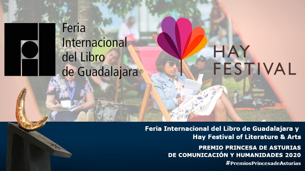 Princesa de Asturias premia a la Feria del Libro de Guadalajara y al Hay Festival de Gales