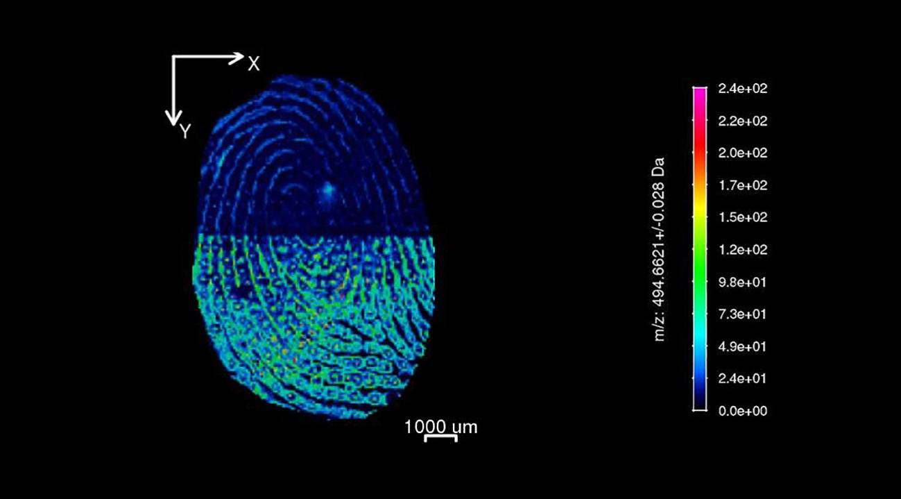 Cómo obtener el ‘mapa químico’ de una huella dactilar