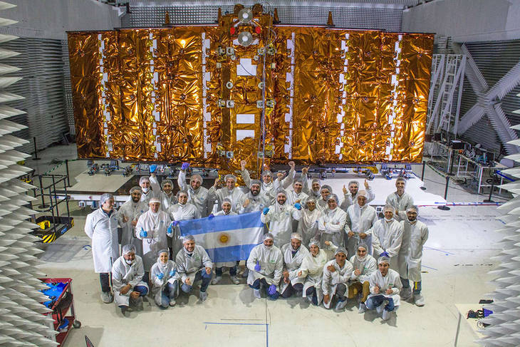 Argentina le apuesta a la exploración espacial con el lanzamiento del SAOCOM-1B