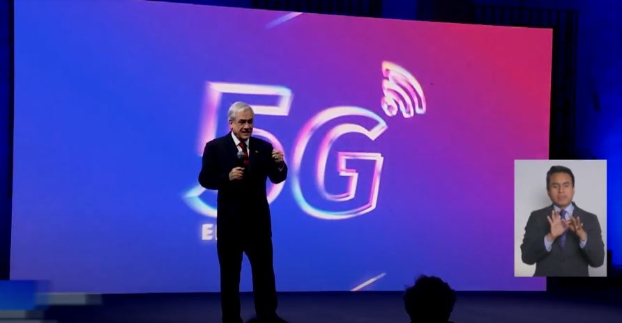 Chile lanza licitación pública para cobertura 5G en el país 