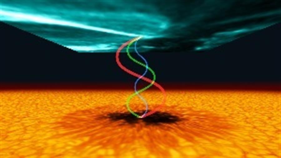 Confirman la existencia de una cavidad resonante sobre manchas solares