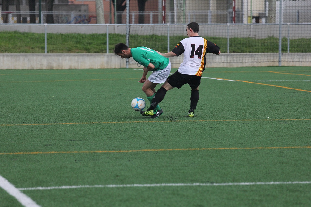 Un campo de fútbol hecho con huesos de aceituna se estrena en Francia