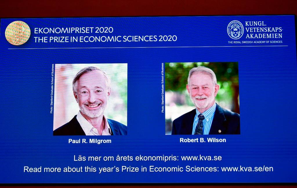 Buscadores de la subasta perfecta ganan el Nobel de Economía 2020