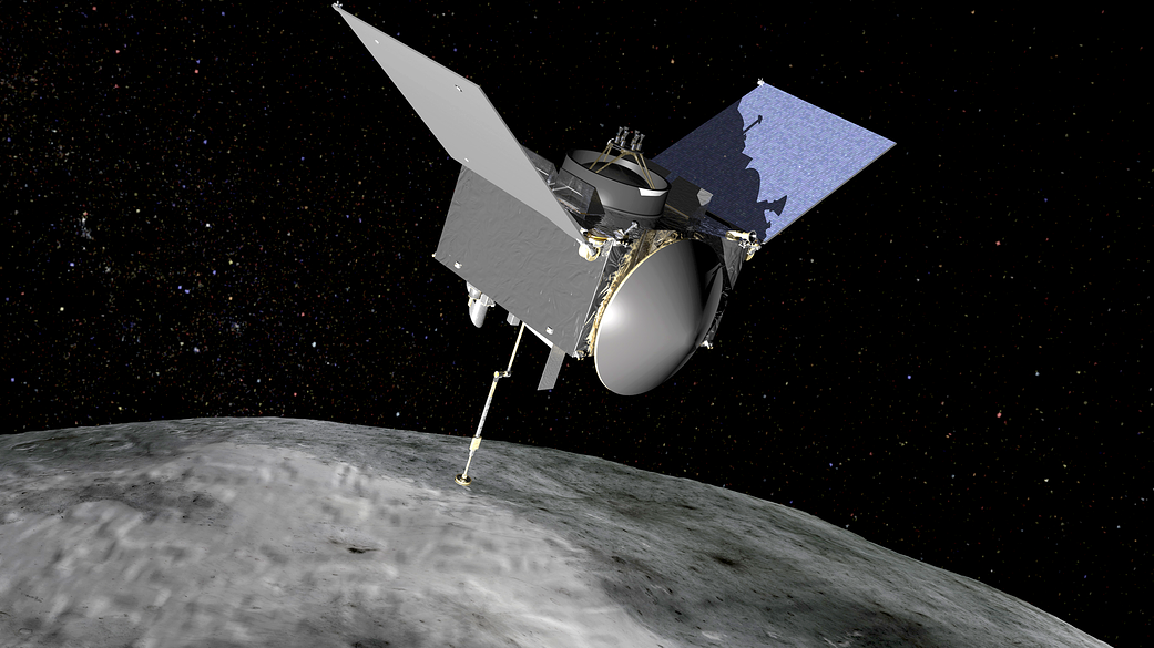 OSIRIS-Rex logró tocar al asteroide Bennu para traer muestras a la Tierra