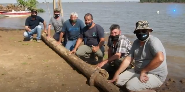 Rescatan vestigios de tragedia naval ocurrida hace 94 años en el río Paraná