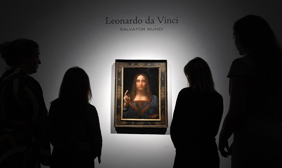 Descubren dibujo de Leonardo con el «verdadero» rostro del Salvator Mundi