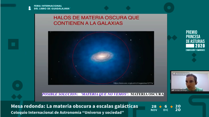 Las galaxias, laboratorios móviles de materia oscura