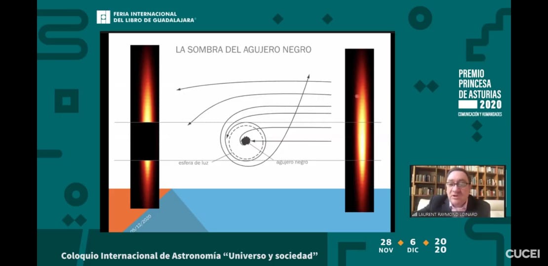 El astrofísico Laurent Loinard habla de la primera evidencia directa de un agujero negro